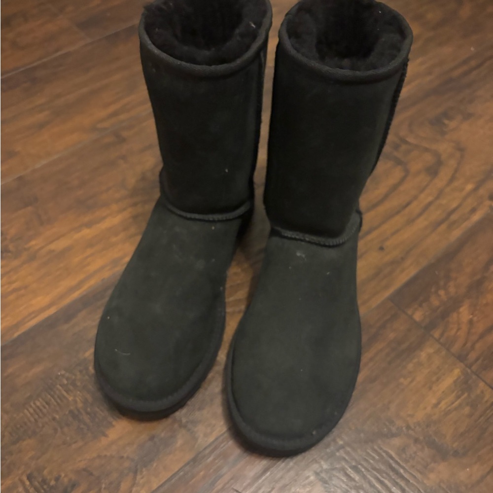 UGG Black Suede Boots